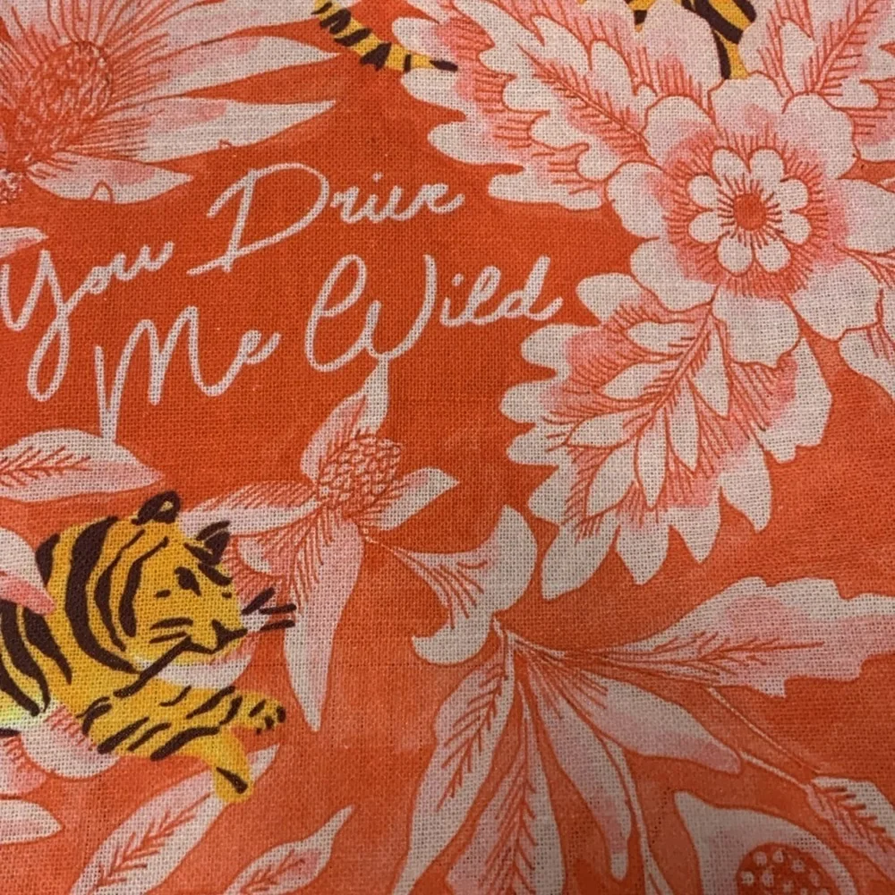 Anthropologie new Drive me wild cotton dishtowel x1